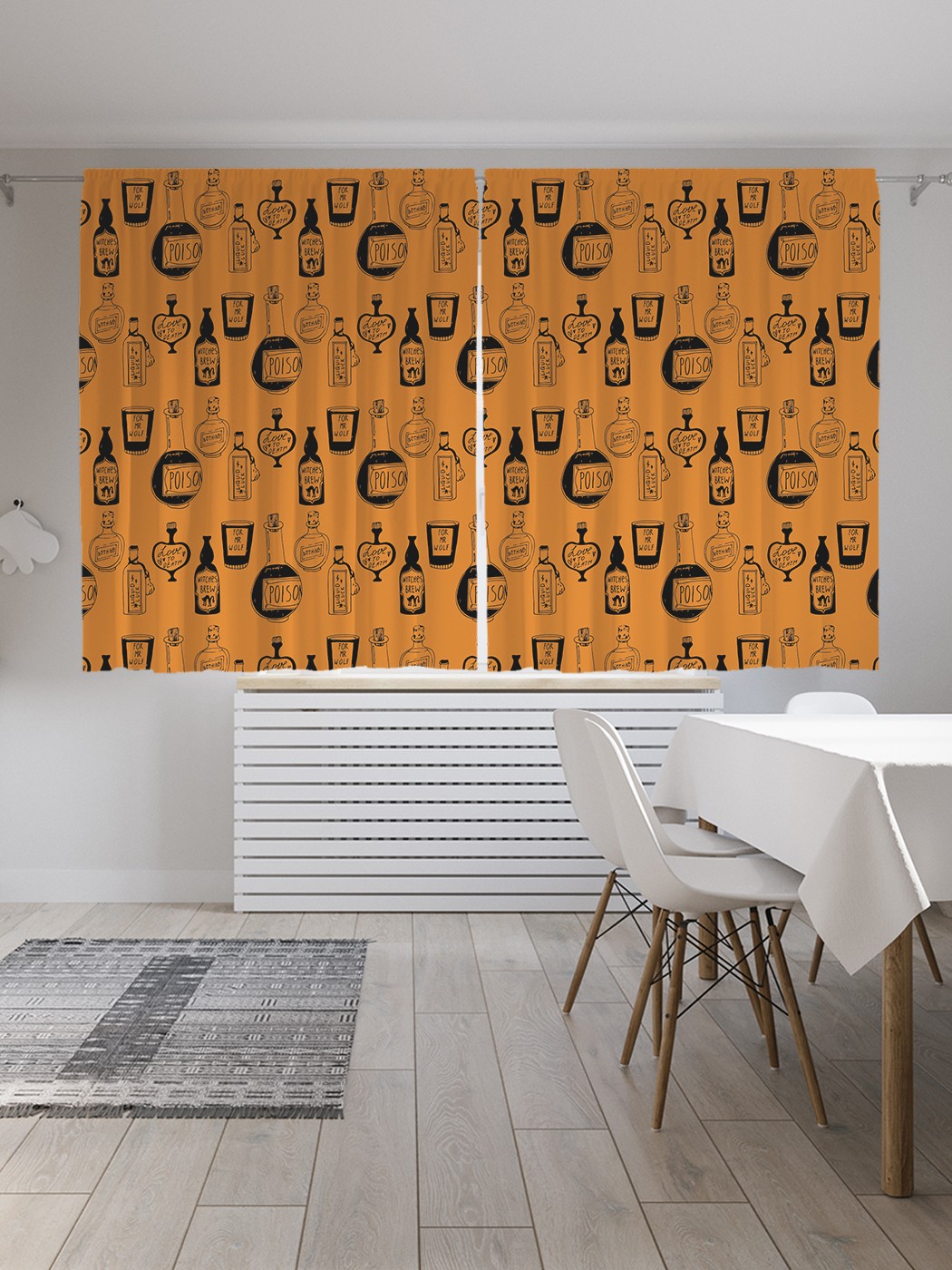 

Классические шторы JoyArty "Парфюм во флаконах", серия Oxford DeLux, 2 полотна 145x180 см, Парфюм во флаконах