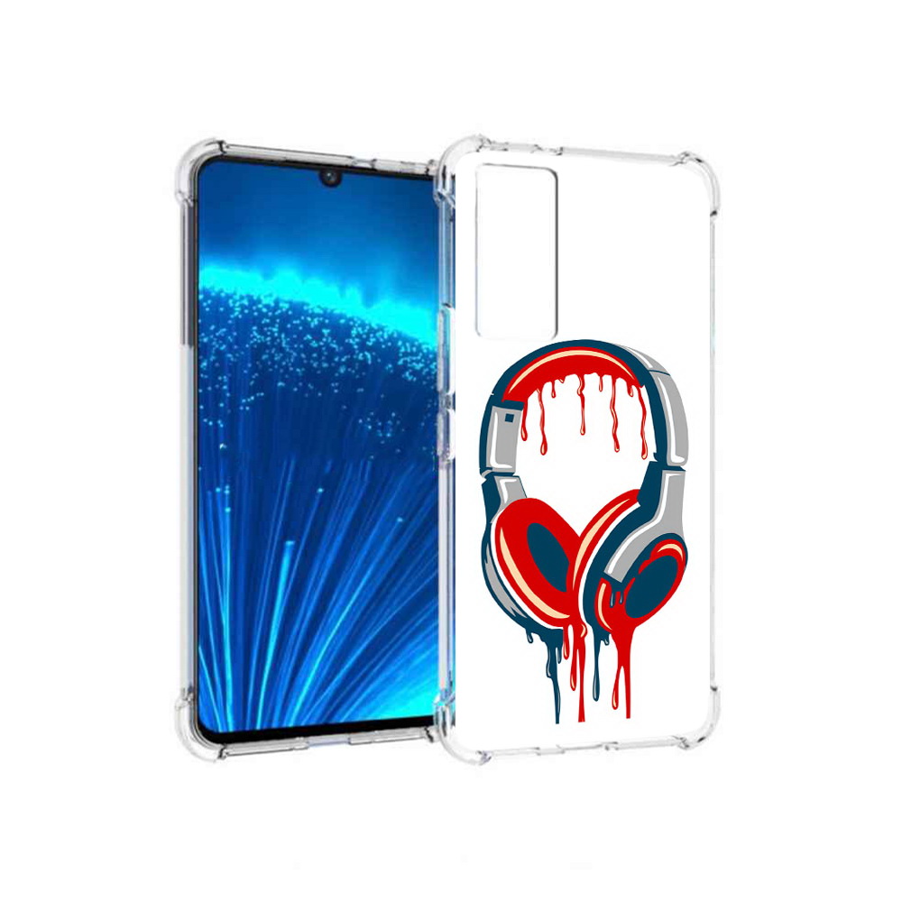 

Чехол MyPads Tocco для Vivo V21E не делай громко (PT226954.394.517), Прозрачный, Tocco