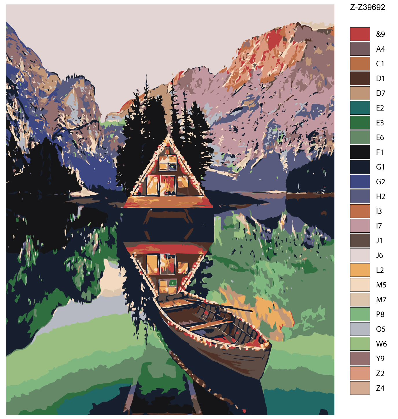 

Картина по номерам, Живопись по номерам, 48 х 60, Z-Z39692, Z-Z39692
