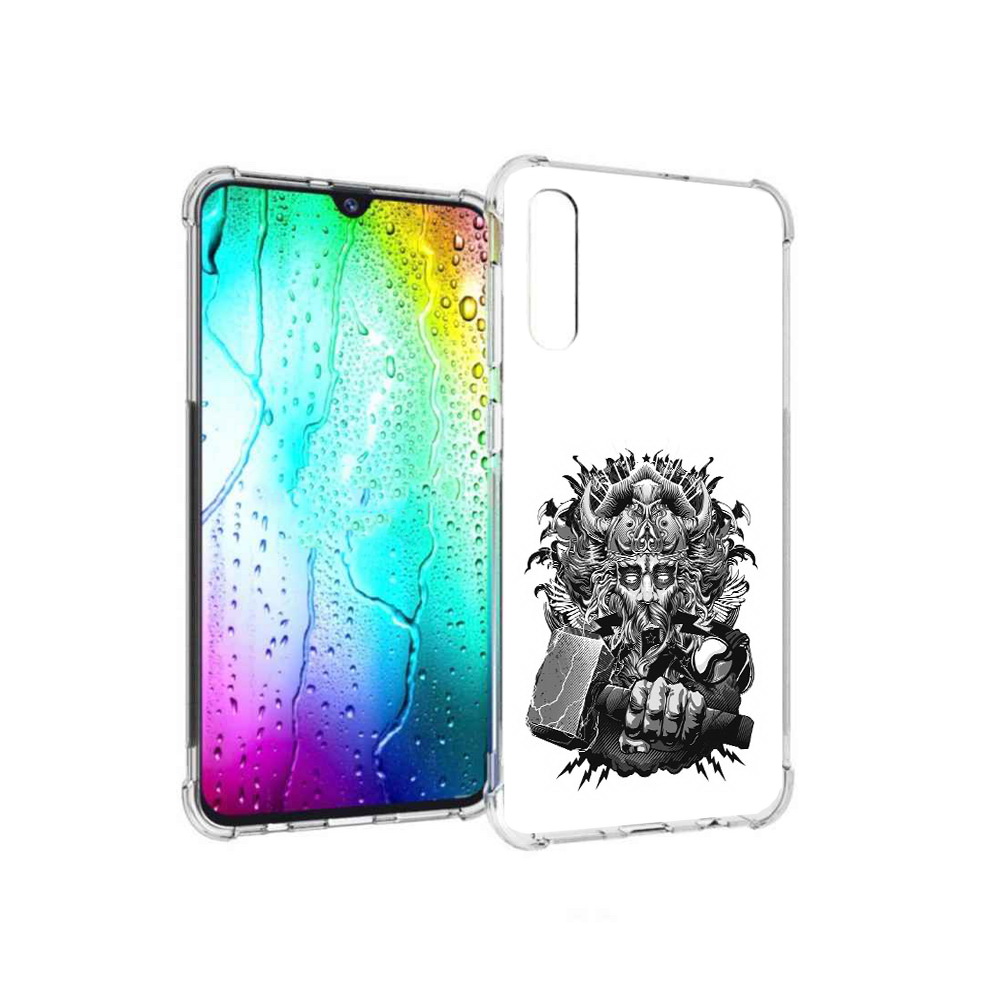 

Чехол MyPads Tocco для Samsung Galaxy A30s злой тор (PT226907.519.363), Прозрачный, Tocco