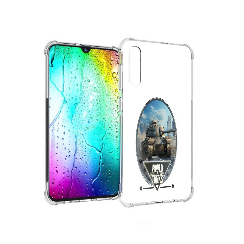 

Чехол MyPads Tocco для Samsung Galaxy A30s игра с танками (PT226907.519.375), Прозрачный, Tocco
