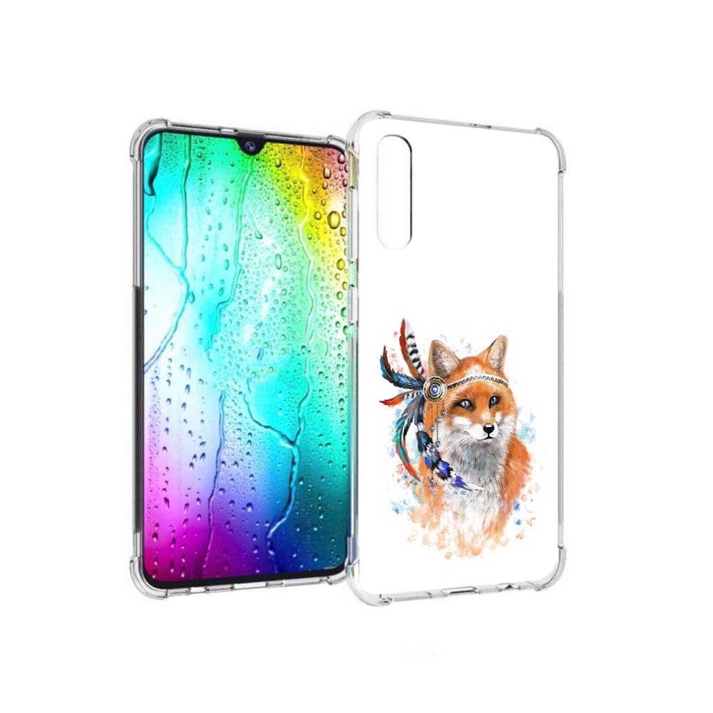 

Чехол MyPads Tocco для Samsung Galaxy A30s инду лиса (PT226907.519.377), Прозрачный, Tocco