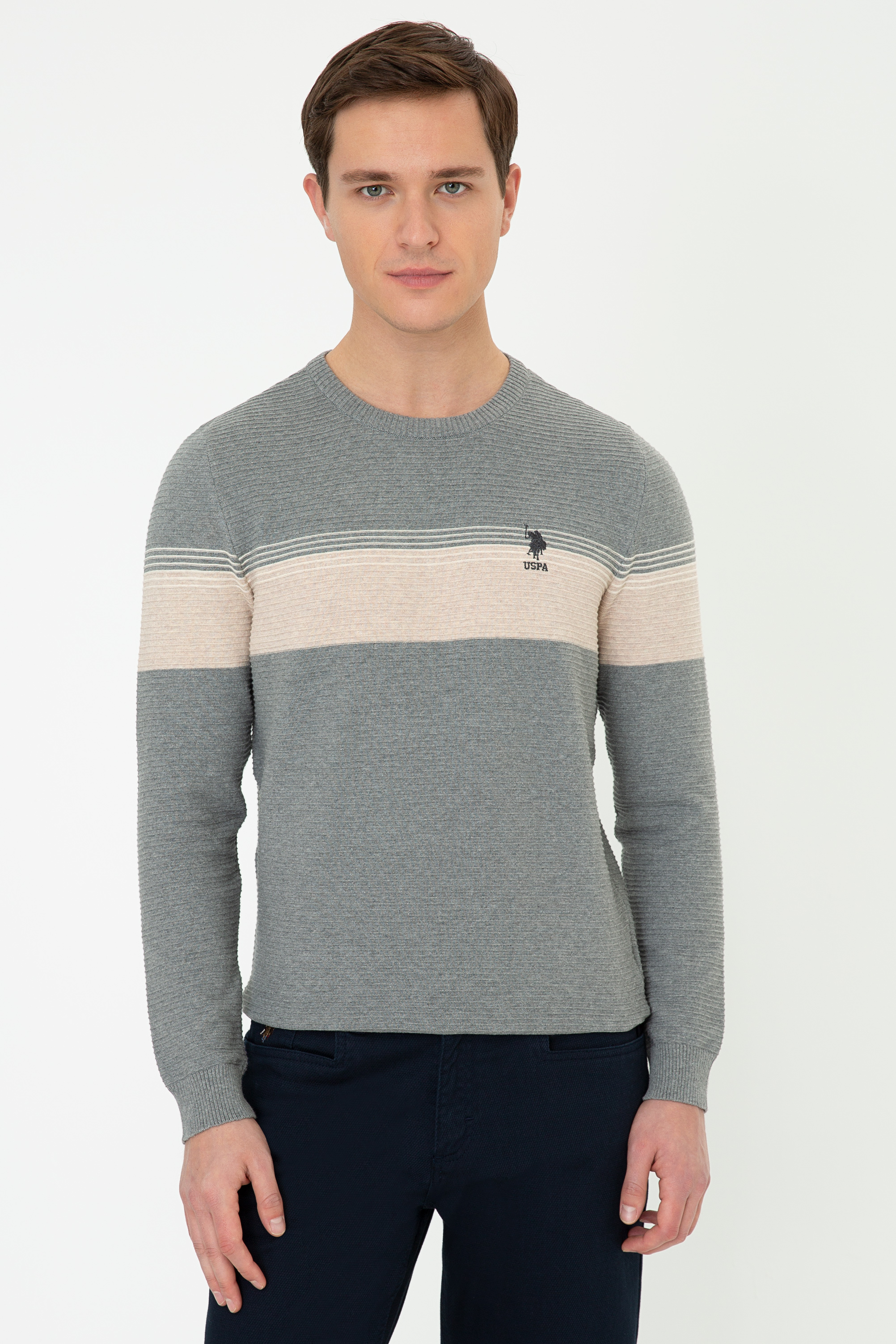 

Джемпер мужской U.S. POLO Assn. G081GL0TK0OXFORD серый M, G081GL0TK0OXFORD