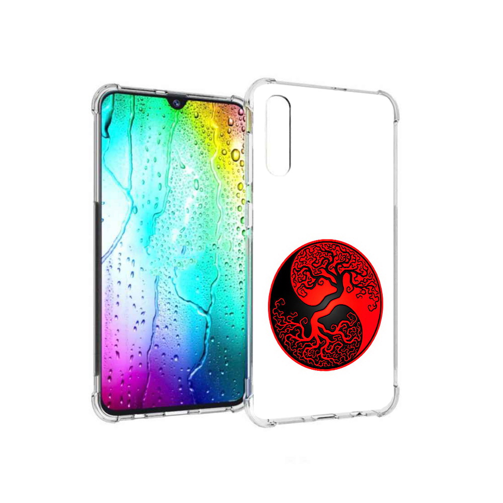 

Чехол MyPads Tocco для Samsung Galaxy A30s инь янь дерево (PT226907.519.379), Прозрачный, Tocco
