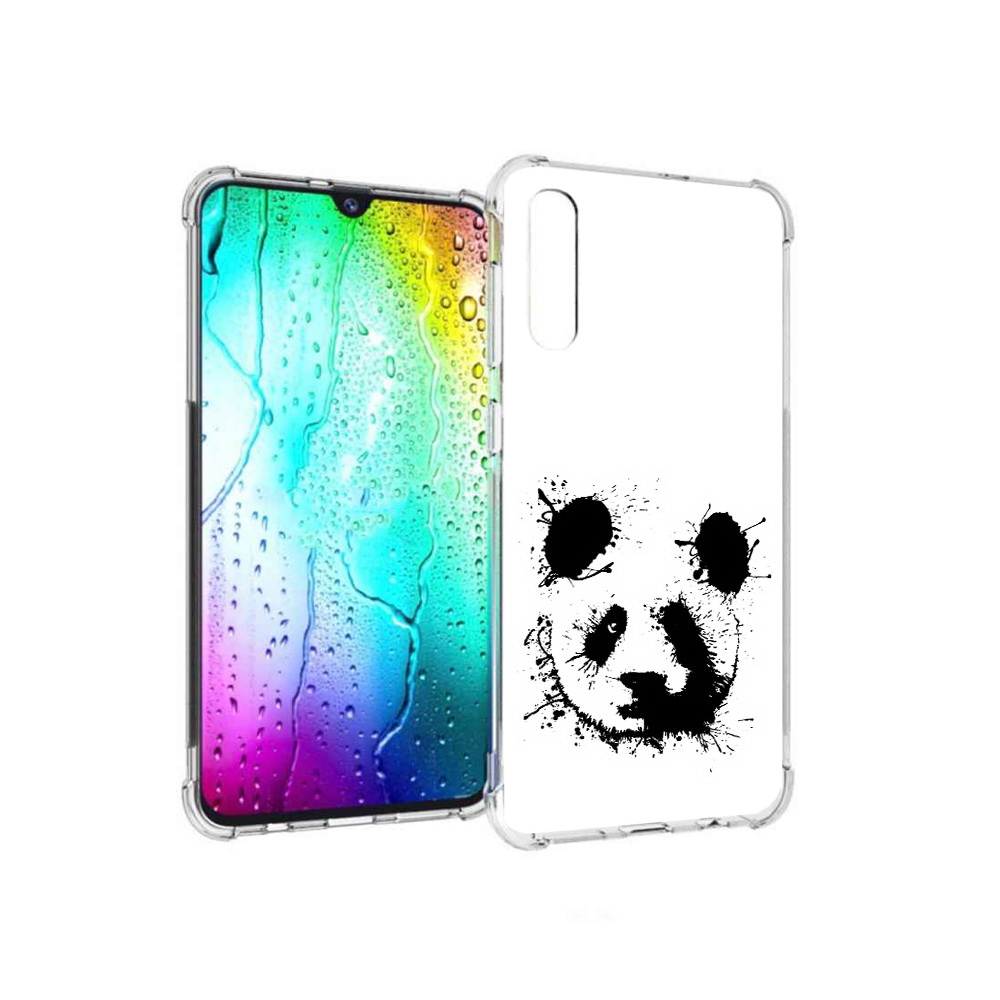 

Чехол MyPads Tocco для Samsung Galaxy A30s клякса-панда (PT226907.519.389), Прозрачный, Tocco