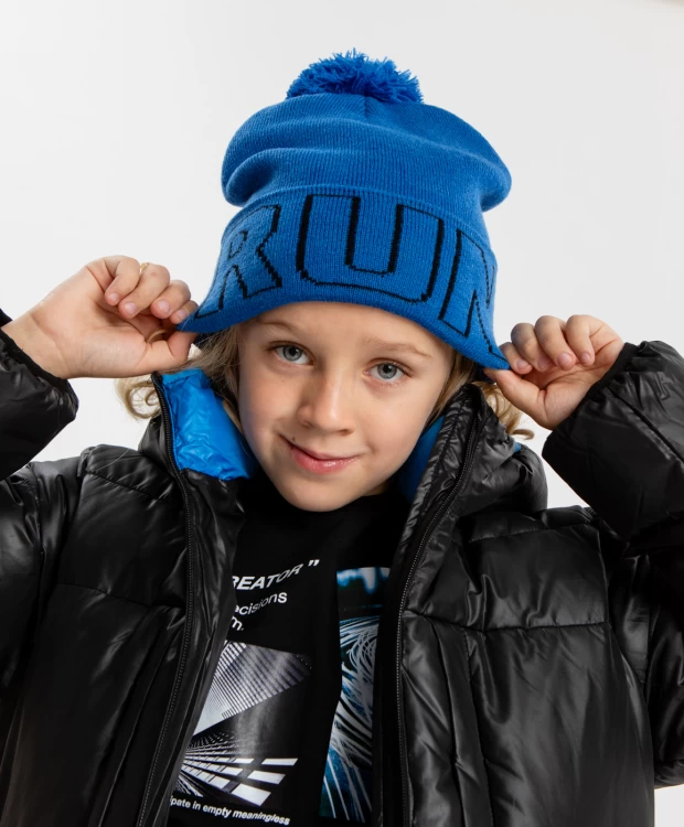 

Шапка детская Button Blue 223BBBA73030000, синий, 54, 223BBBA73030000