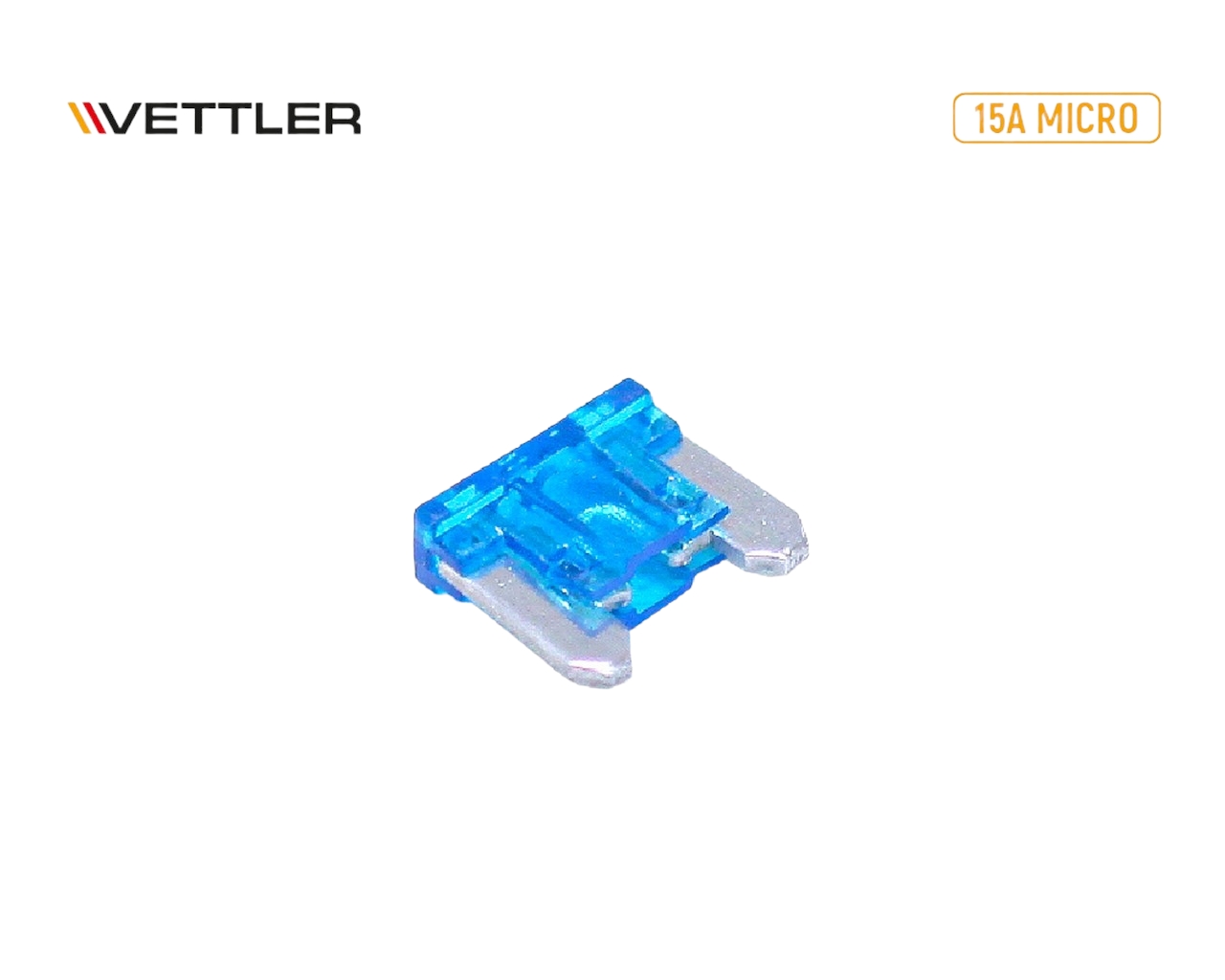 

Предохранители Флажковые 15А Micro Vettler 15A Micro, Голубой