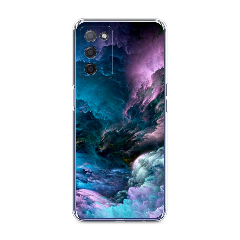 

Чехол на Oppo A55 5G "Загадочное небо", Синий;фиолетовый, 256250-2