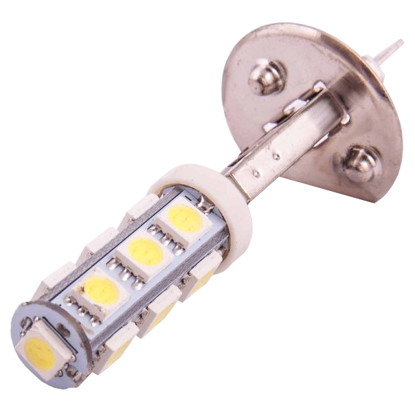 Лампа светодиодная H1 12V 13 SMD диодов 1-контактная белая SKYWAY (SH1-13SMD-5050 W)