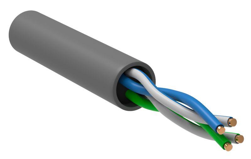 

Патч-корд ITK RJ-45 - RJ-45 305м, Серый