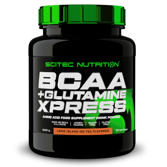 Комплекс аминокислот Scitec Nutrition BCAA+Glutamine Xpress 600 г, лонг-айленд
