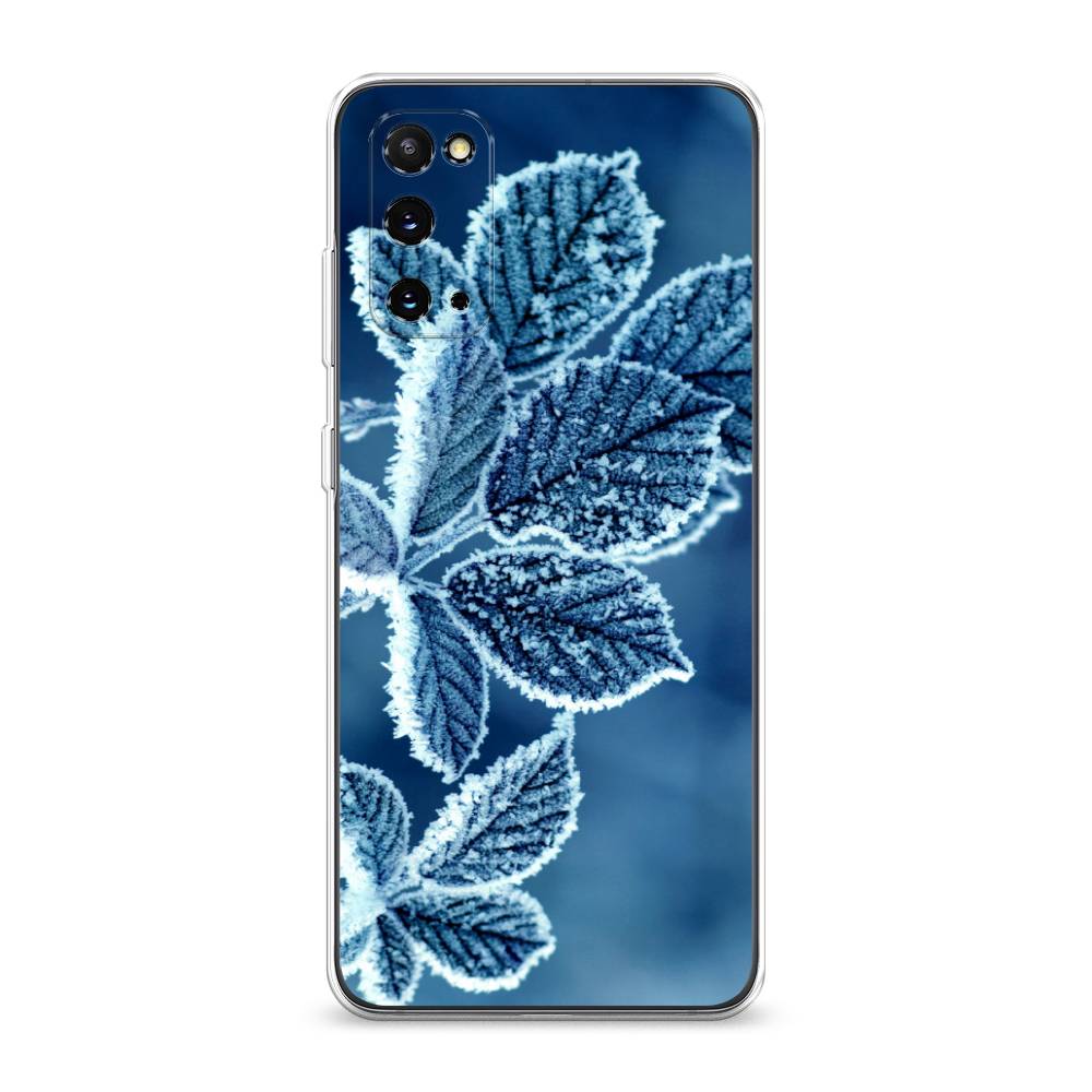

Чехол на Samsung Galaxy S20 "Зима 6", Голубой;белый, 29250-2