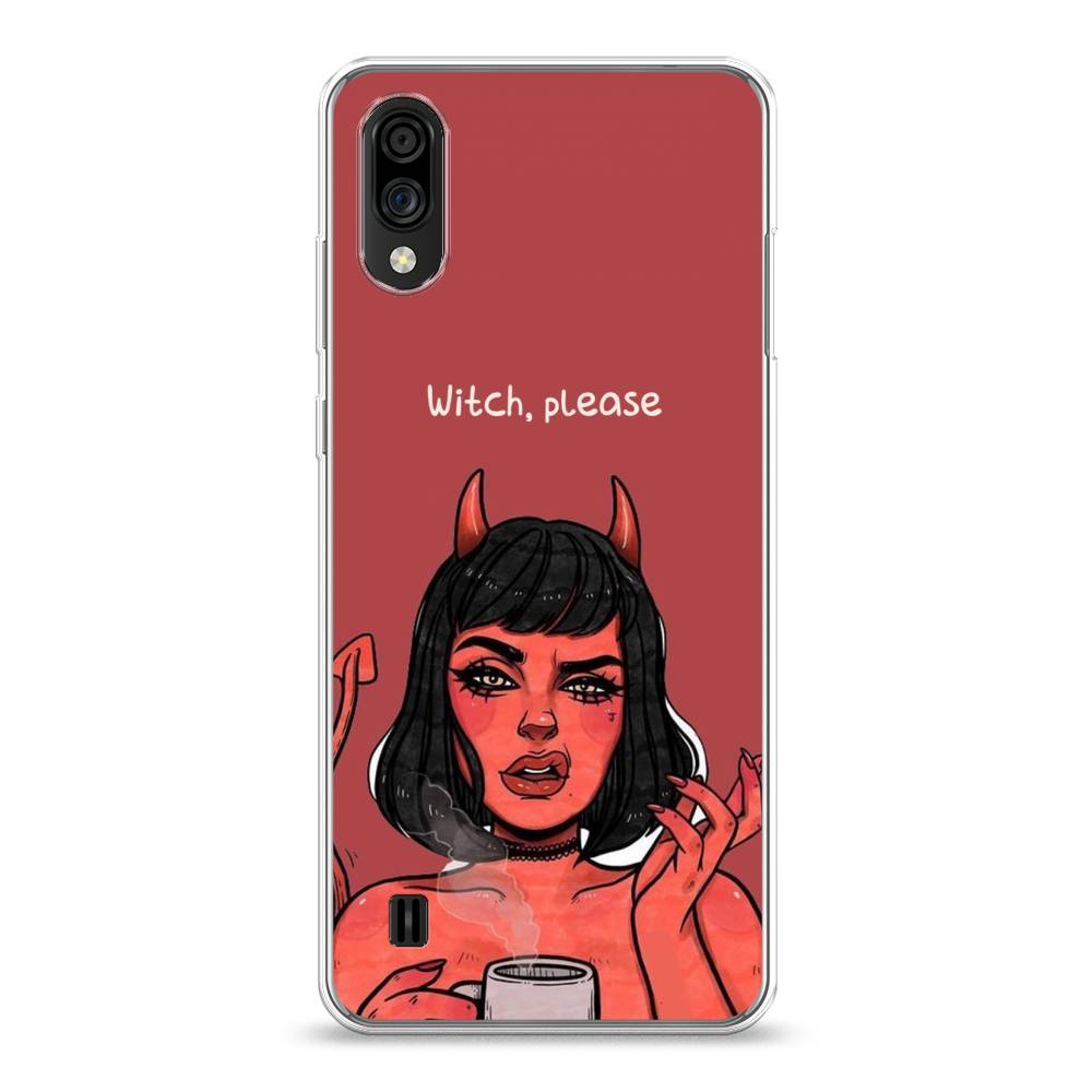 фото Силиконовый чехол "evil girl" на zte blade a5 (2020) awog