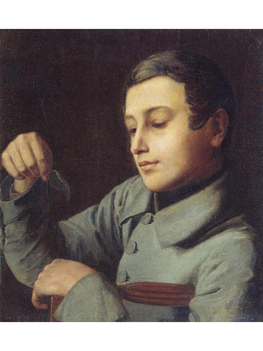 

Постер DRABS A3 Ступин А.В. Мальчик с листком