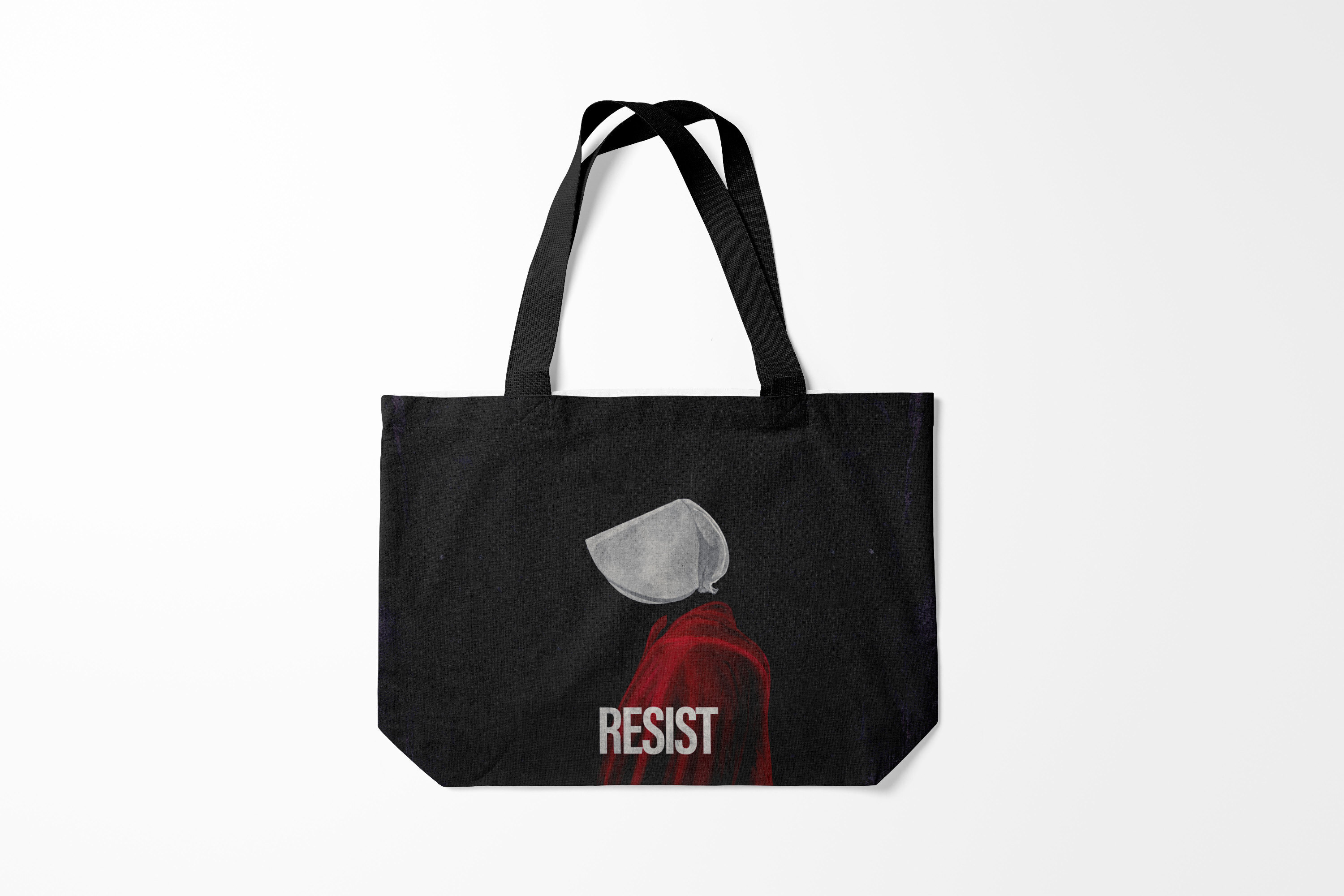 

Сумка шoппер унисекс Burnettie Рассказ служанки Resist, черный, Рассказ служанки Resist