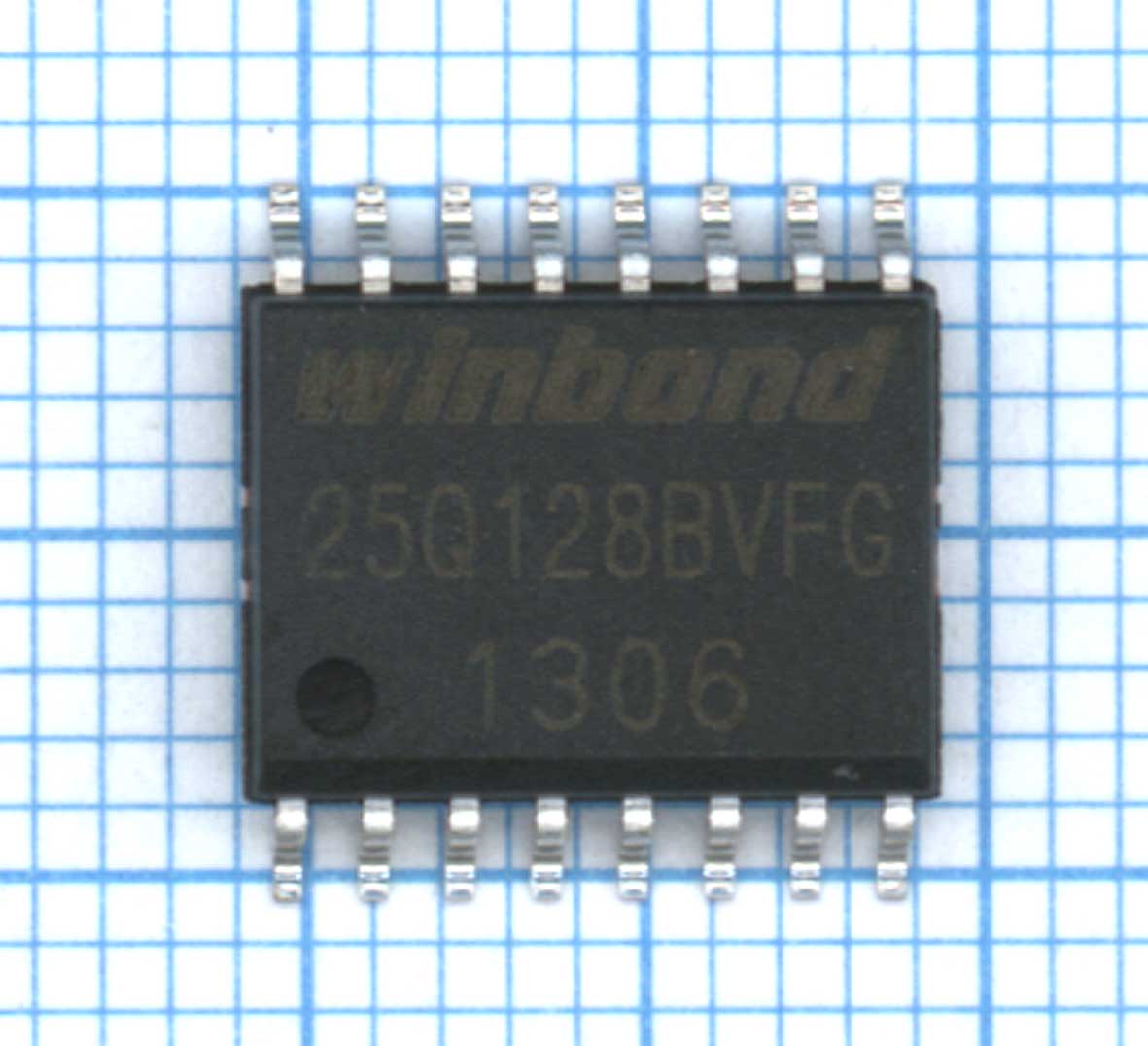 

Микросхема ПЗУ W25Q128BVFG