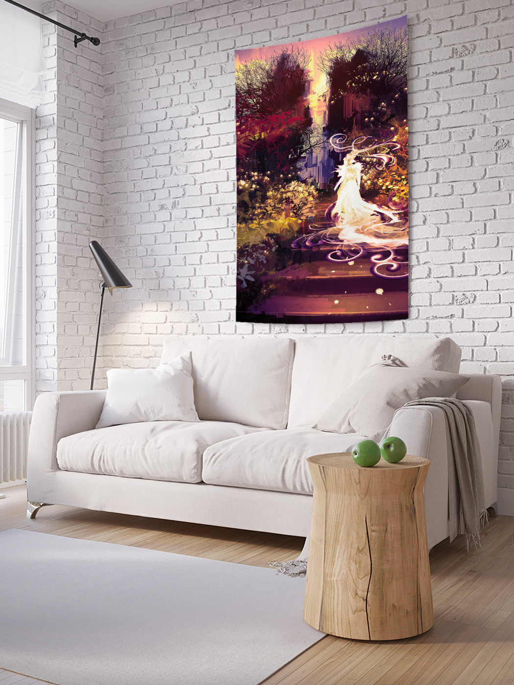 

Вертикальное фотопанно на стену JoyArty Лесная нимфа 150x200 см, Лесная нимфа