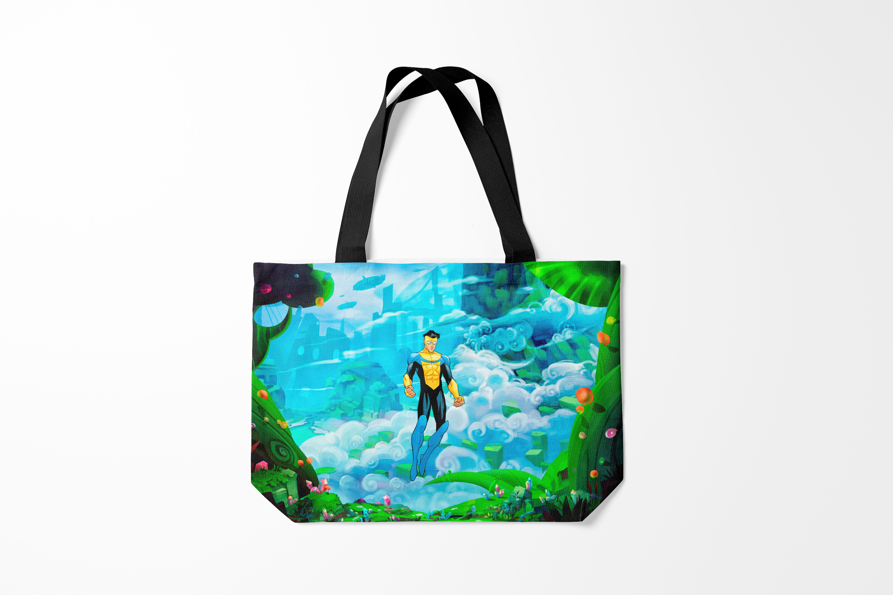 

Сумка шoппер унисекс Burnettie Разное Неуязвимый Invincible, разноцветный, Разное Неуязвимый Invincible