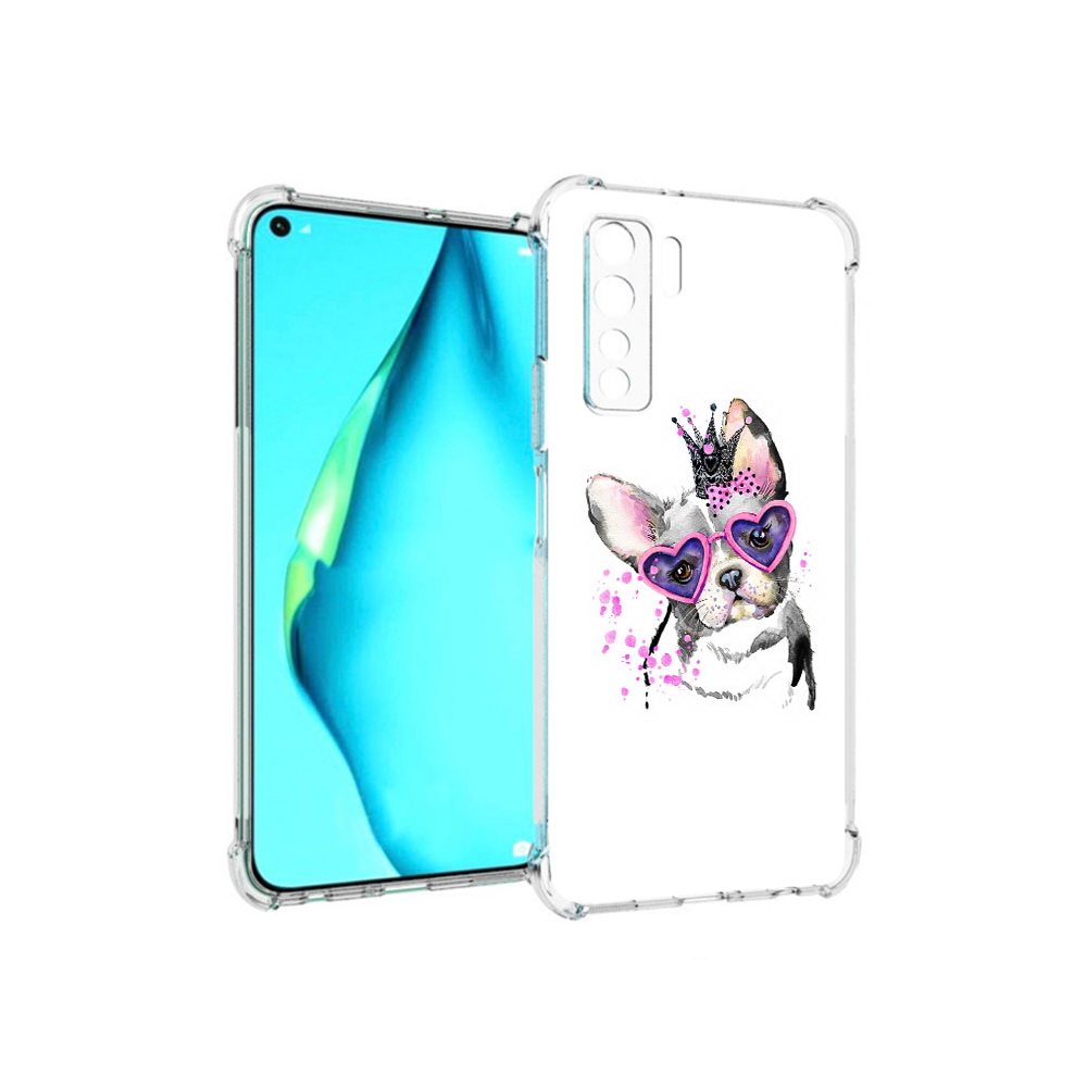 

Чехол MyPads Tocco для Huawei Nova 7 SE принцесса, Прозрачный, Tocco