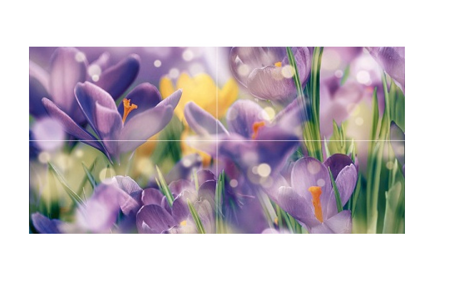 

Crocus Панно P4D286 80х40 (из 4 плиток)