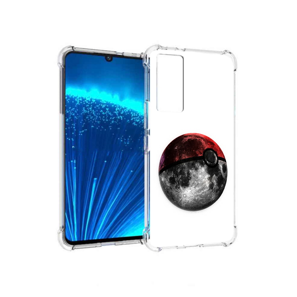 

Чехол MyPads Tocco для Vivo V21E планета покебол (PT226954.394.543), Прозрачный, Tocco
