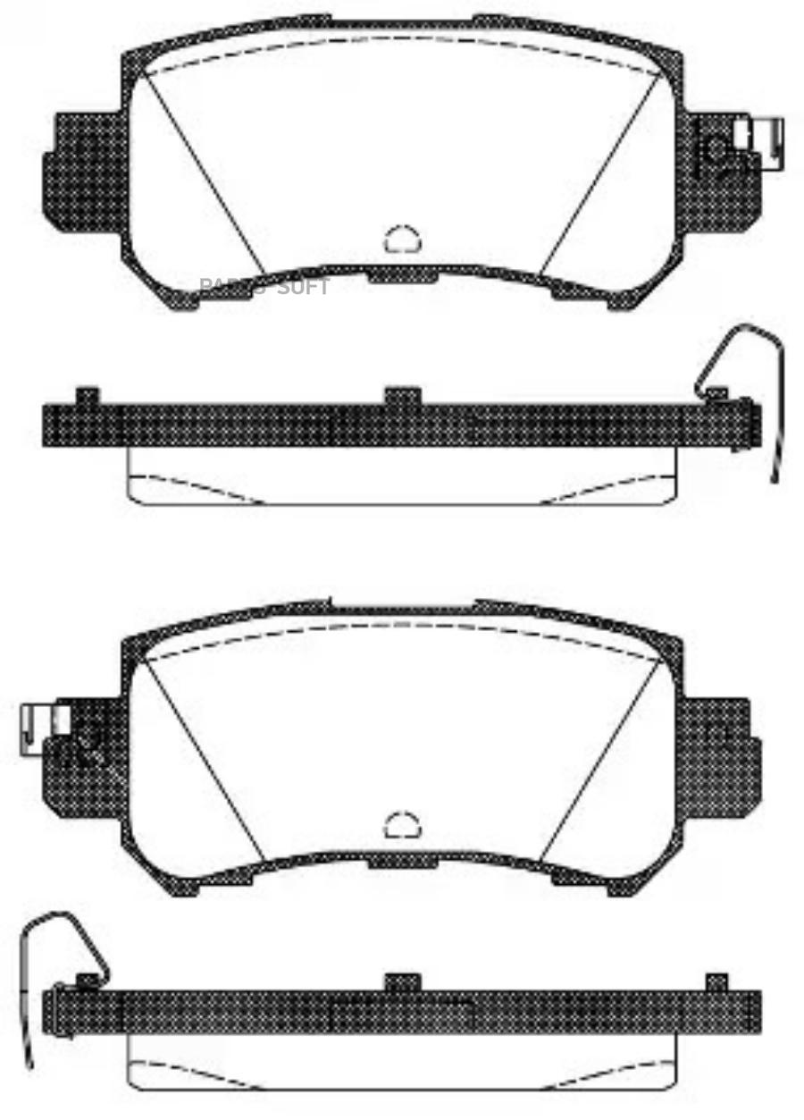 

Колодки Дисковые Задние Mazda Cx-5 2.0/2.0D 11> Remsa 150700 1507 00