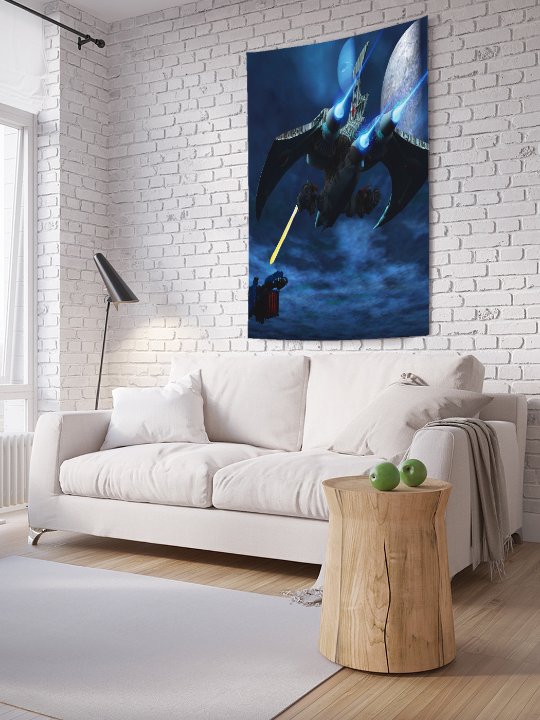 

Вертикальное фотопанно на стену JoyArty Космические бойни 150x200 см, Космические бойни