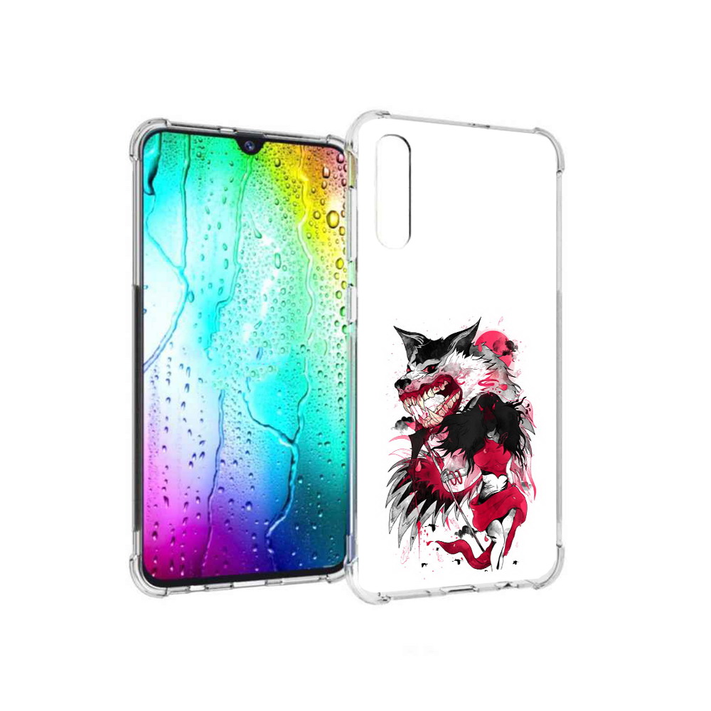 

Чехол MyPads Tocco для Samsung Galaxy A30s красная шапочка (PT226907.519.410), Прозрачный, Tocco