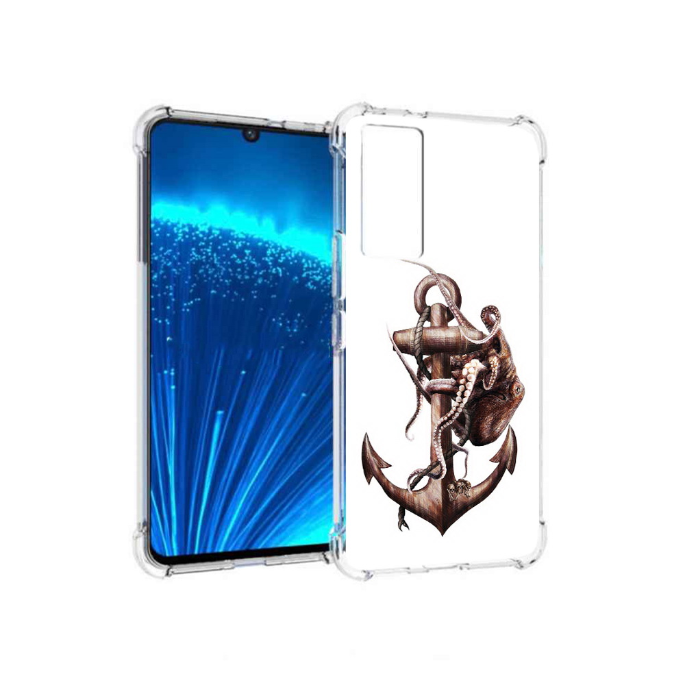 

Чехол MyPads Tocco для Vivo V21E ржавый якорь (PT226954.394.579), Прозрачный, Tocco