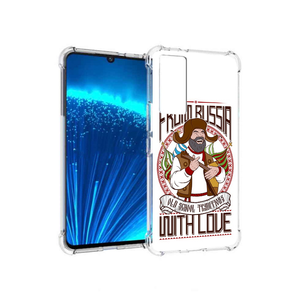 

Чехол MyPads Tocco для Vivo V21E русский мужчина (PT226954.394.590), Прозрачный, Tocco