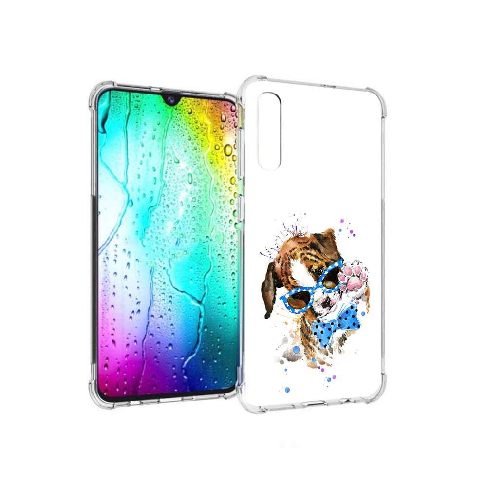

Чехол MyPads Tocco для Samsung Galaxy A30s лапочка (PT226907.519.434), Прозрачный, Tocco