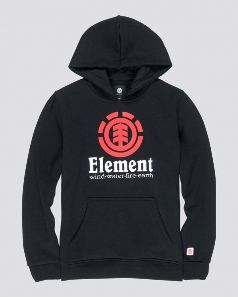 

Детское худи Vertical черный 6 Element U2HOA6-ELF0, U2HOA6-ELF0