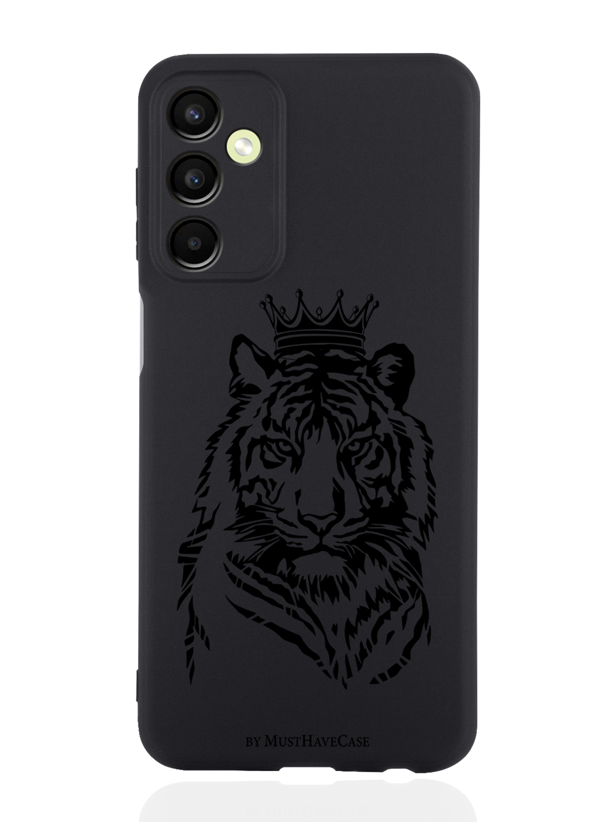 

Чехол MustHaveCase для Samsung Galaxy A24 Тигр с Короной черный