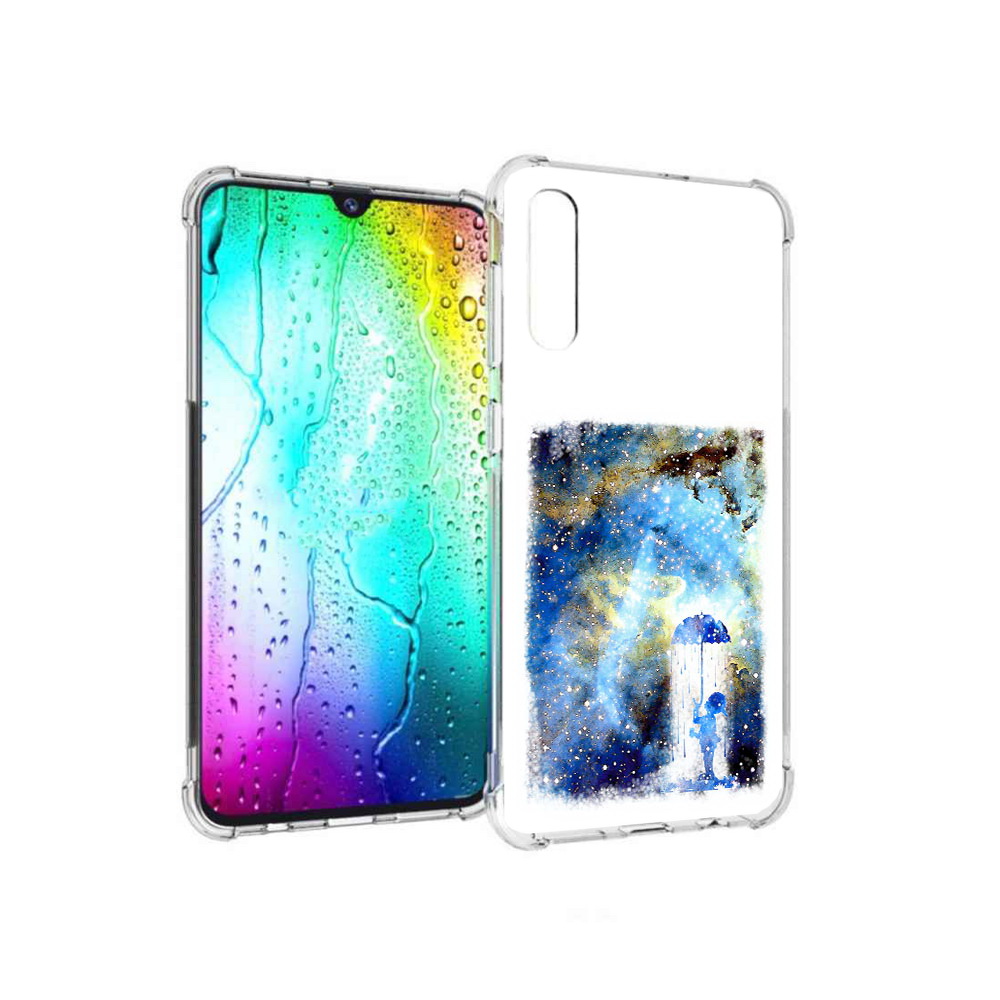 

Чехол MyPads Tocco для Samsung Galaxy A30s мальчик в небе (PT226907.519.455), Прозрачный, Tocco