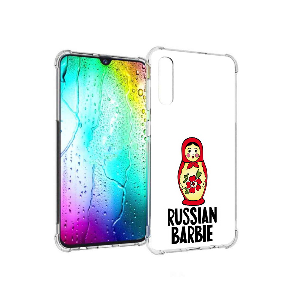 

Чехол MyPads Tocco для Samsung Galaxy A30s матрешка (PT226907.519.459), Прозрачный, Tocco