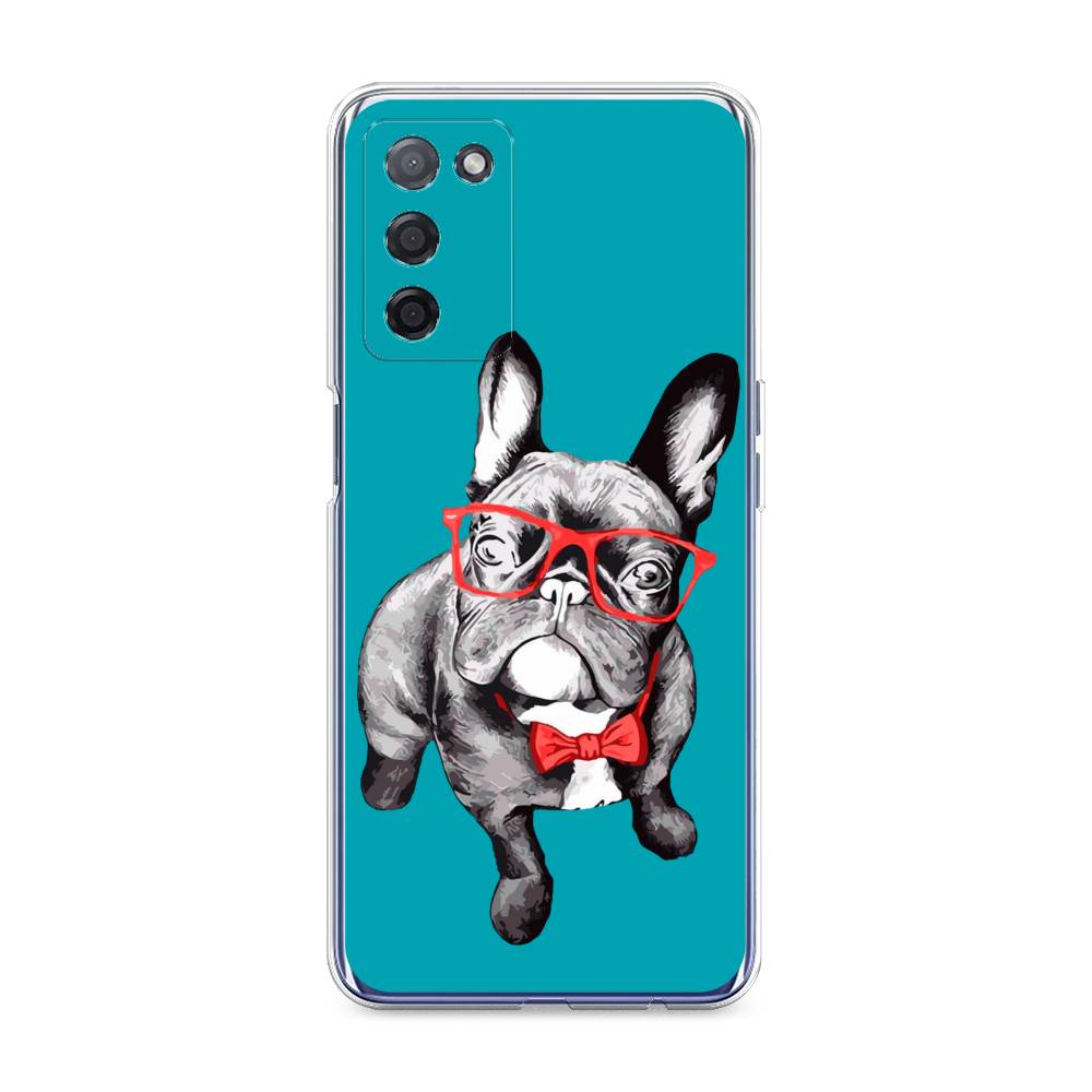 

Чехол на Oppo A55 5G "Французский бульдог", 256250-1