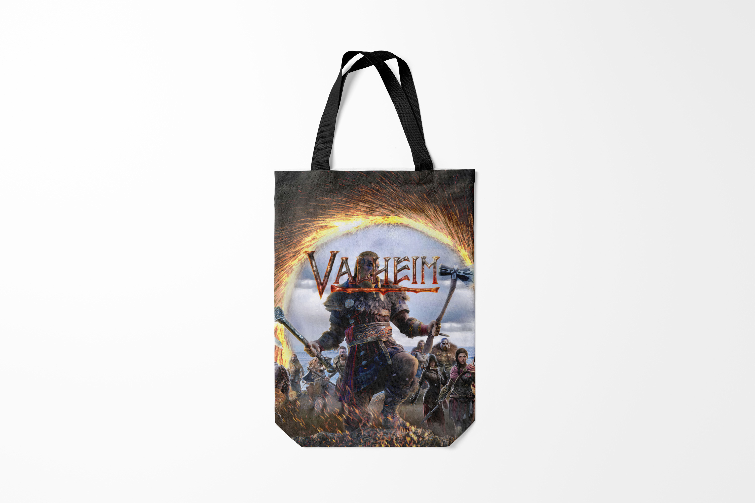 

Сумка шoппер унисекс Burnettie Valheim Valheim.,, Valheim Valheim.