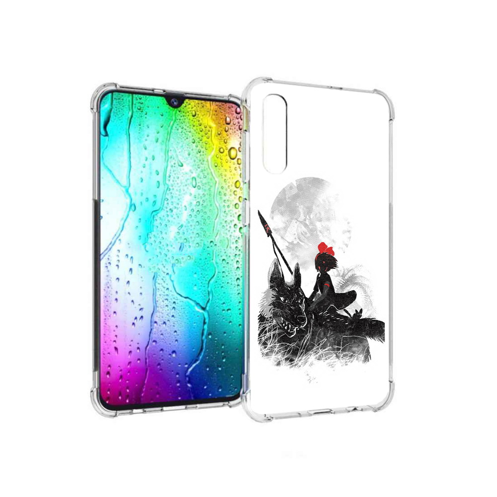 

Чехол MyPads Tocco для Samsung Galaxy A30s мононоке (PT226907.519.481), Прозрачный, Tocco