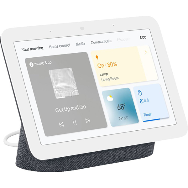 фото Портативная колонка google nest hub 2nd gen chalk (ga01331-us)