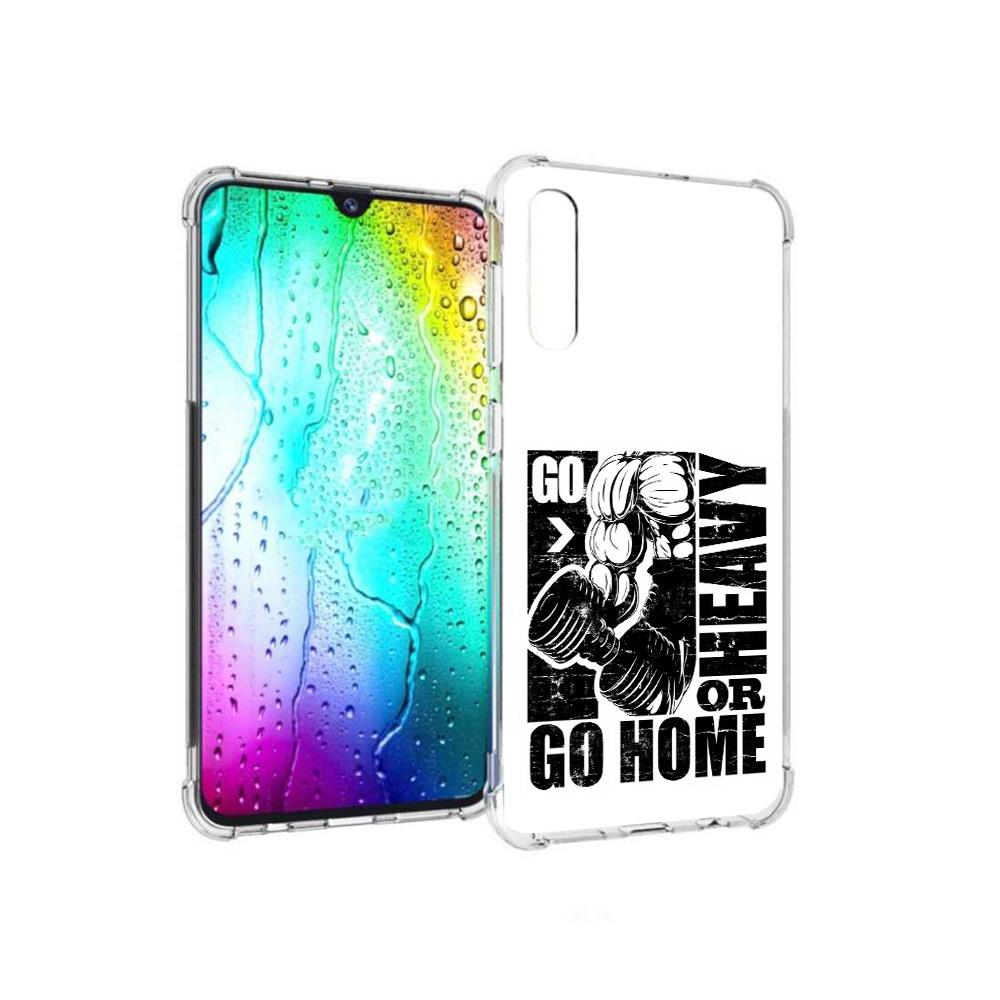 

Чехол MyPads Tocco для Samsung Galaxy A30s накаченные руки (PT226907.519.496), Прозрачный, Tocco