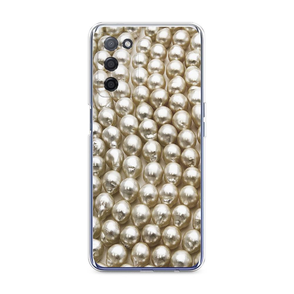 

Чехол на Oppo A55 5G "Жемчуг", Бежевый, 256250-3