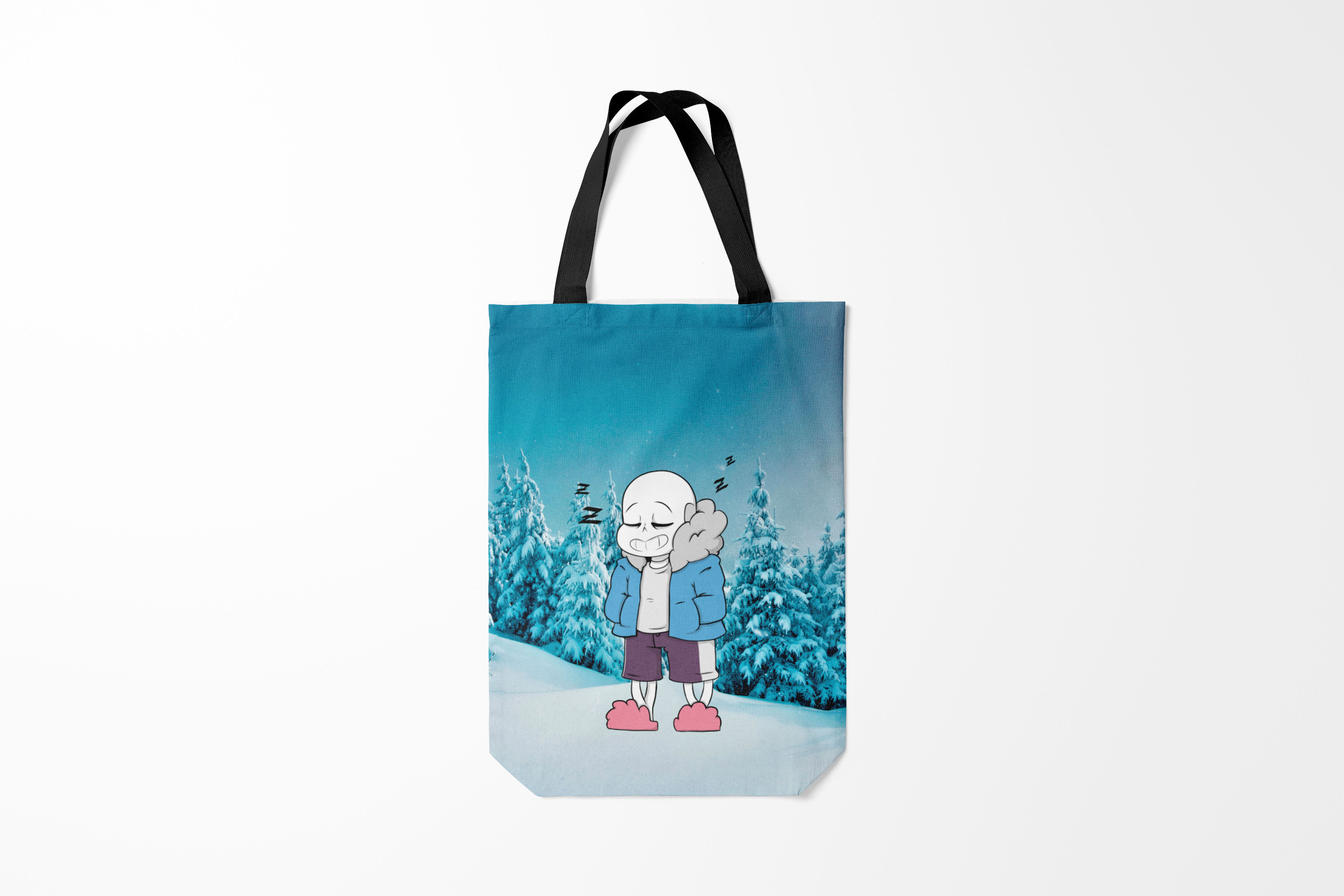 

Сумка шoппер унисекс Burnettie Undertale Sans Winter,, Undertale Sans Winter