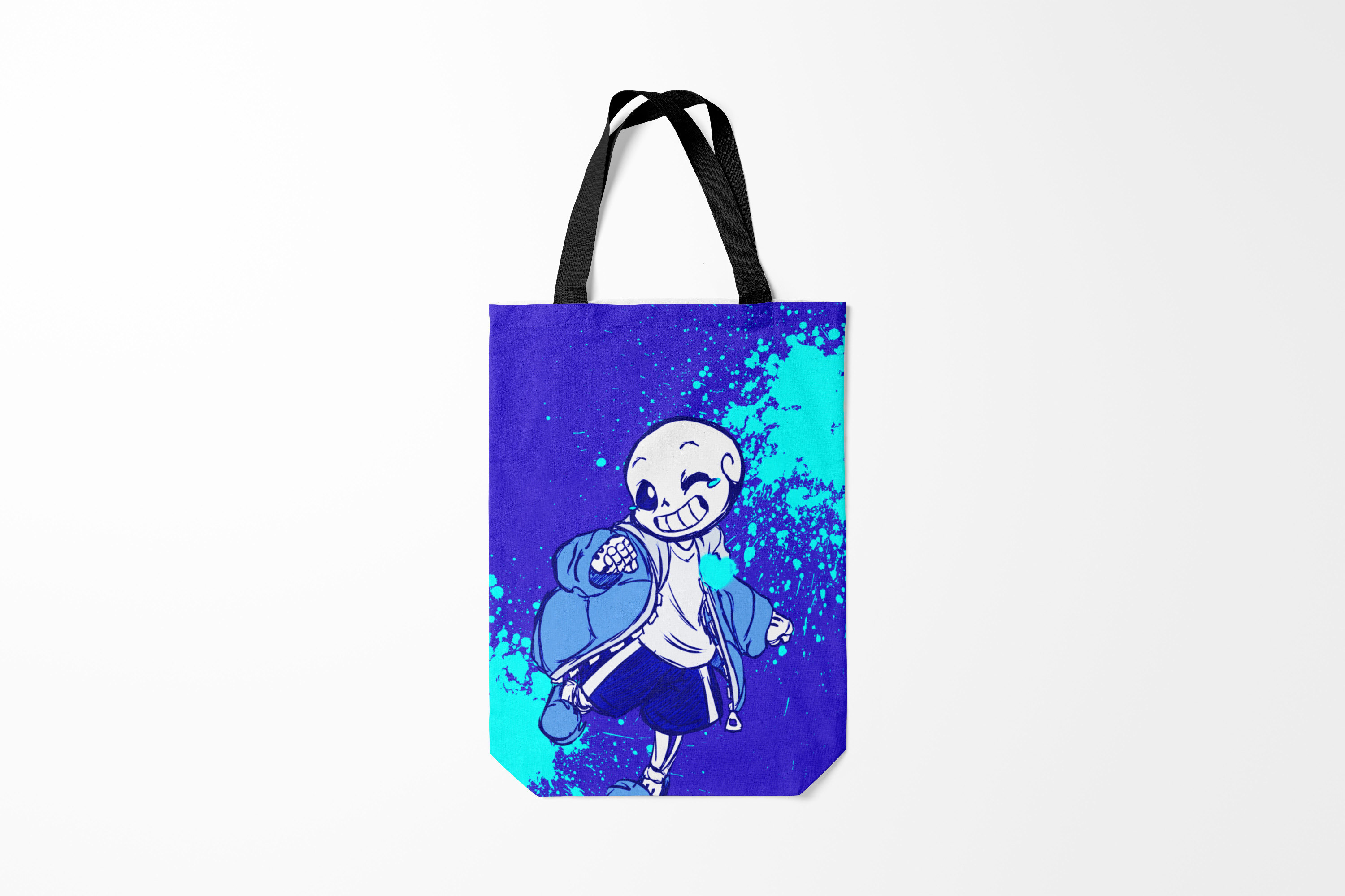 

Сумка шoппер унисекс Burnettie Undertale SANS BLUE,, Undertale SANS BLUE
