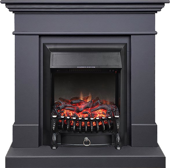 

Электрокамин Royal Flame California графит с очагом Fobos Black, California
