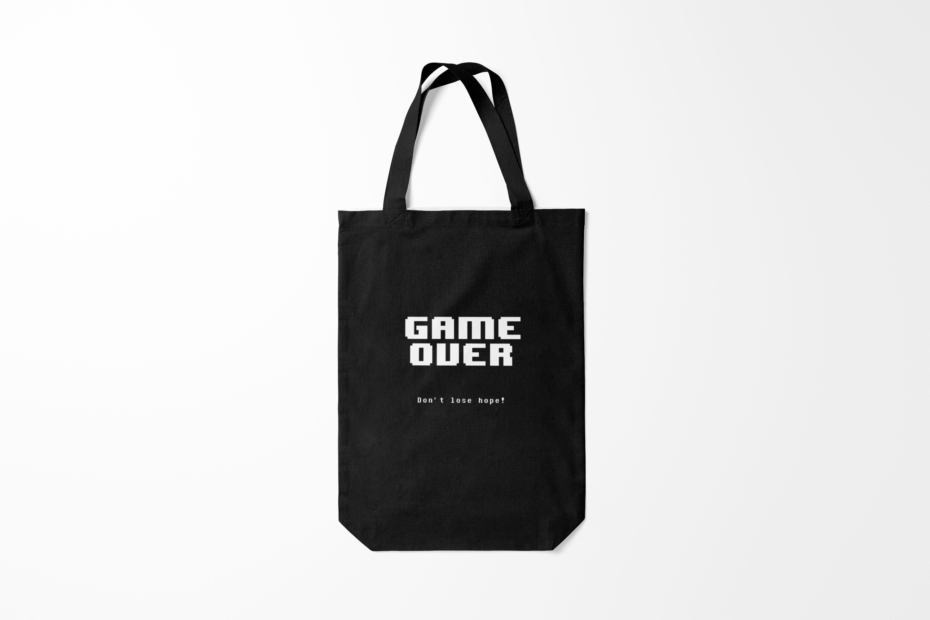 

Сумка шoппер унисекс Burnettie Undertale GAME OVER,, Undertale GAME OVER