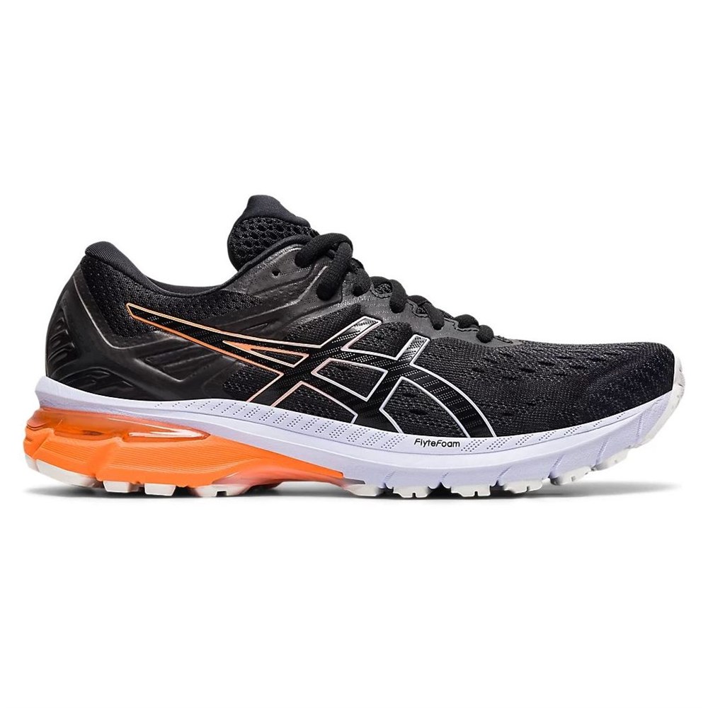 фото Кроссовки женские asics gt-2000 1012a859 черные 8.5 us