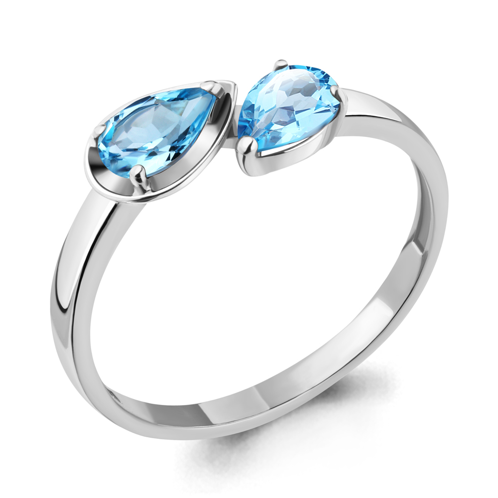 

Кольцо из серебра р.  AQUAMARINE 6945505_925_р, 6945505_925_р