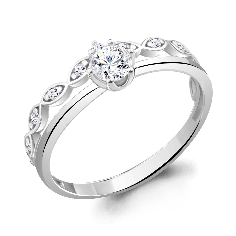 

Кольцо из серебра р. 16,5 AQUAMARINE 67240А_925_р, 67240А_925_р