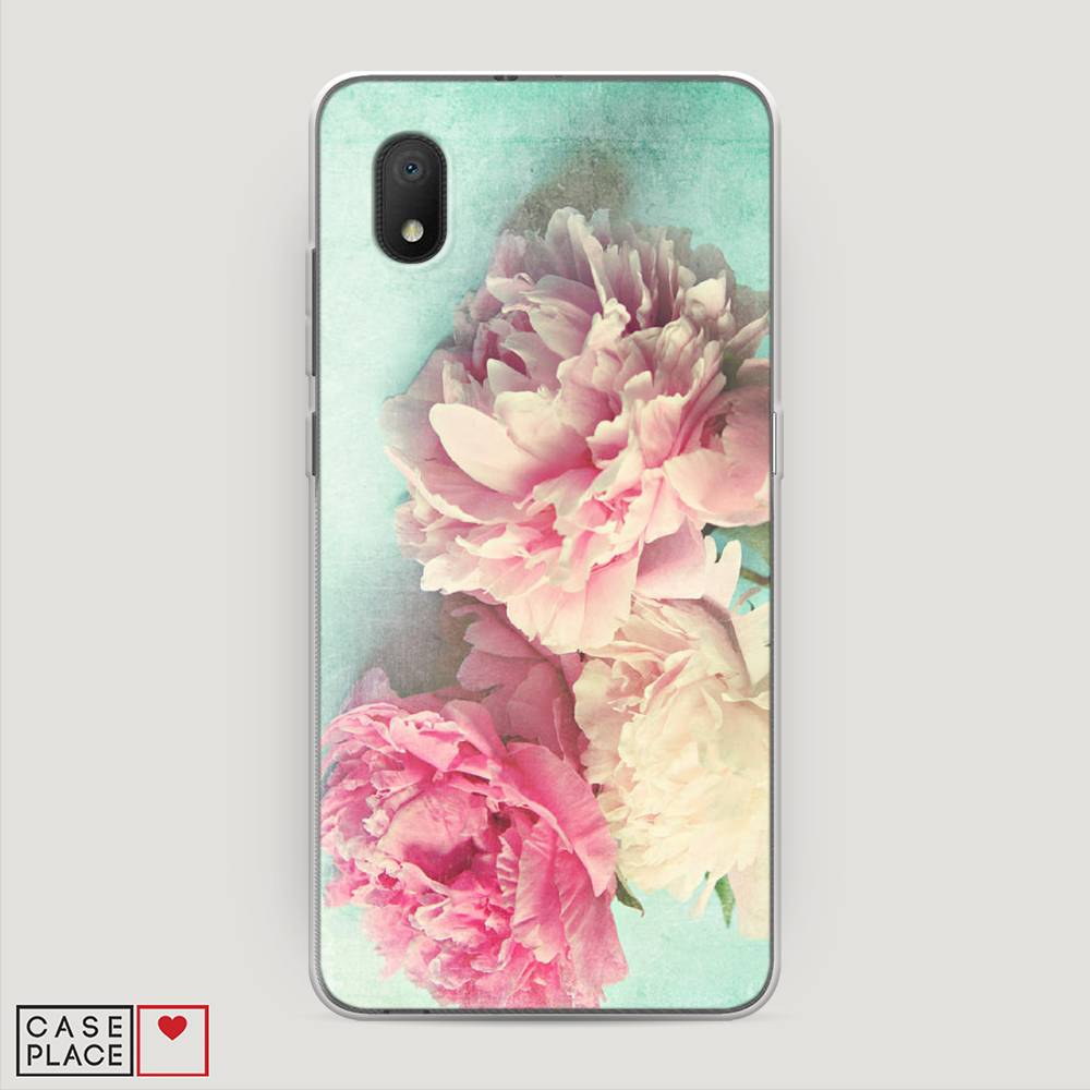 

Чехол Awog на Alcatel 1B (2020) 5002D / Алкатель 1B (2020) 5002D "Пионы new", 171150-8