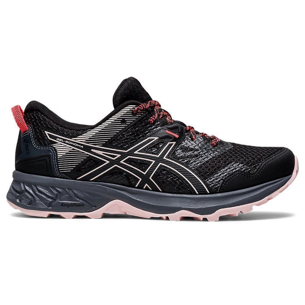 фото Кроссовки женские asics sonoma 1012a568 черные 7.5 us